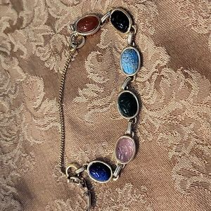 Cora vintage scarab bracelet.